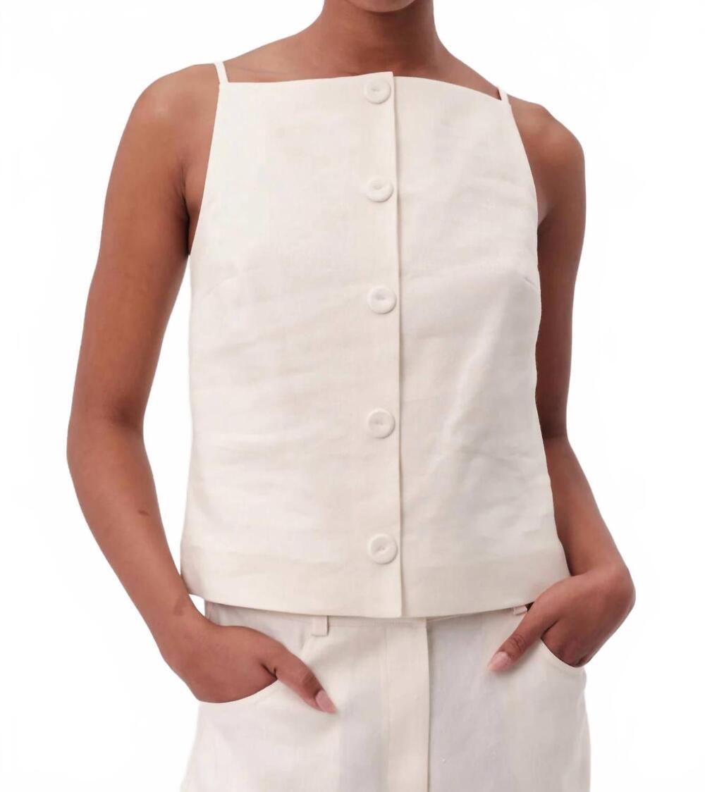 NEW EXQUISE rebeca blouse in cream